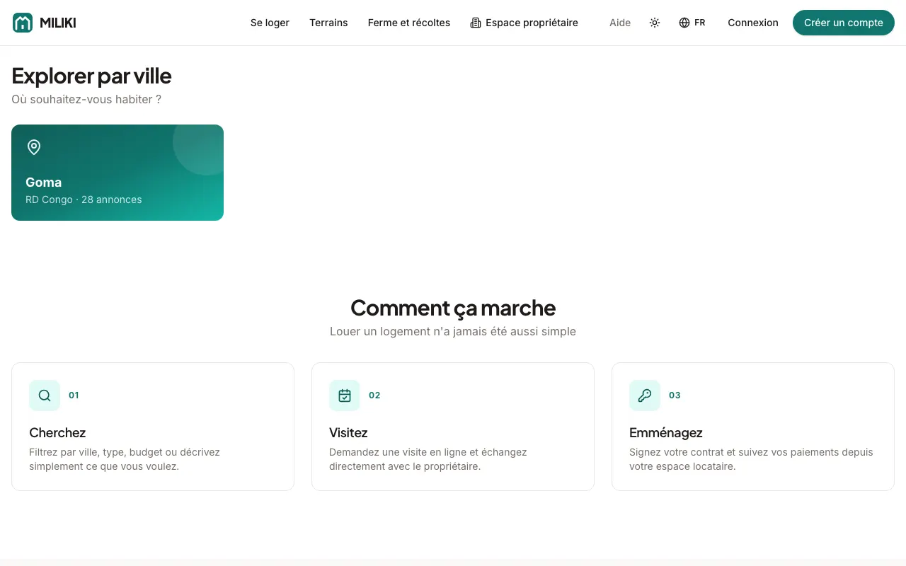 Explorer par ville